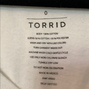 torrid Tops - Funny saying 3/4 sleeve T-shirt torrid Tops - Funny saying 3/4 sleeve T-shirt